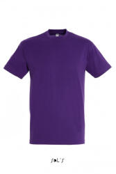 SOL'S Csomag akciós póló (min. 5 db) Uniszex póló SOL'S SO11380 Sol'S Regent - Környakú póló -2XL, Dark Purple