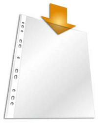 DURABLE A4 Lefűzhető Tasak - 50 Mikron