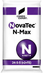 COMPO műtrágya NovaTec N-Max 24-5-5+2MgO+TE/1, 5M/25kg (42db/raklap) (76010 - COMPO 24-5-5+2MgO+TE)