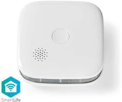 Nedis Smartlife füstérzékelő 3DB-s szett Wi-Fi -s élettartama: 10 év okos riasztó, wifids20wt3, nincs téves riasztás, intelligens füstérzékelő AKCIÓS SZETT (WIFIDS20WT3)