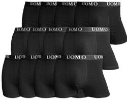 Uomo Slipuri pentru bărbați Black 12Pachet 1012-02 (1012-02)