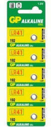 GP Batteries LR41 Alkáli Gombelem - 1.5V - 5 db (R67187)