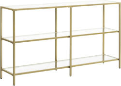 VASAGLE Polc, Vasagle, RT-0169, Arany, 130x30x73 cm (EZ-LGT024A01)