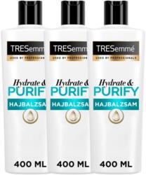 TRESemmé Hydrate & Purify Hajbalzsam zsíros hajra 3x400ml