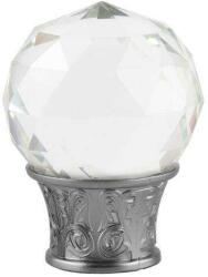  Odeon Dupla Függönyrúd - Fém, Ezüst - 400 cm