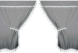  Premiere Teherautó Függöny Szett - Szürke - 5 részes