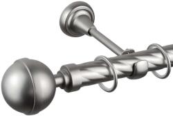  Odiseu Csavart Fém Galéria - Ezüst - 400 cm