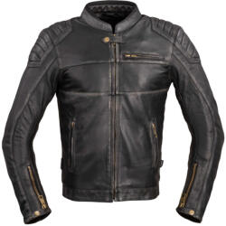 Motoros bőrkabát W-TEC Suit vintage fekete XL (24371-XL)