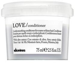 Davines Essential Haircare Love Smoothing Conditioner balsam pentru netezire pentru finețe și strălucire a părului 75 ml