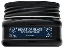 Davines Heart Of Glass Rich Conditioner balsam pentru întărire pentru păr blond 90 ml