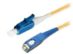 XtendLan szimplex patch kábel SM 9/125, OS2, LC-SC, LS0H, 1m (FOP-LCSC-S-1-9)