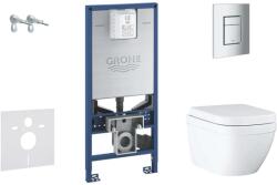 GROHE Rapid SLX - Set de instalare încastrată, toaletă și capac, clapetă Skate Cosmopolitan S, Rimless, softclose 39603SET-KX (39603SET-KX)