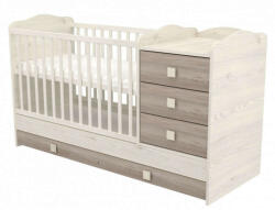 Babastar Lovely Kombinált Kiságy - 3 Fiókos