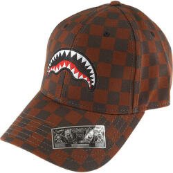 SPRAYGROUND Cápafogas Baseball Sapka - Barna-Fekete Kockás (SP6628BROWN-ONE)