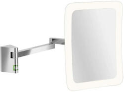 Elegáns LED-es Fali Tükör - Kozmetikai Tükör - 18x24cm (020767)