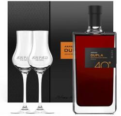Árpád Pálinka Árpád Dupla Ágyas Cigánymeggy Pálinka (DD+2 Tulipán Pohár) [0, 5L|40%] - idrinks