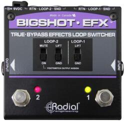 Radial Bigshot EFX Effekt Loop választó pedál