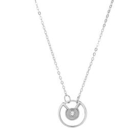  AIAGL41 Ezüst Nyaklánc - Fehér Ónix és Topáz