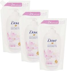 Dove Folyékony Szappan Utántöltő Glowing 3x500ml