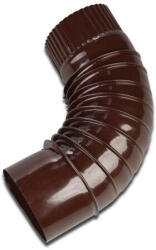 Muta Füstcső könyök fi 120 mm - barna