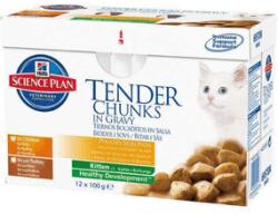 Hill's Science Plan Feline Kitten Multipack Chicken - Turkey 85 g x12 db