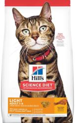 Hill's Science Plan Feline Adult Light Chicken 10 kg ivartalanított macskák esetében csirke