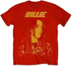 Billie Eilish Racer Logo Jumbo Тениска с къс ръкав Red 2XL (BILLIETS15MR05)