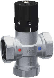  FAR Termosztatikus Keverőszelep - Padlófűtés, HMV - 1" (39501)