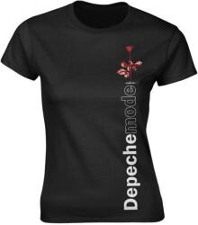 Depeche Mode Violator Side Rose Black S Дамски Риза (DEPMTS02LB01)