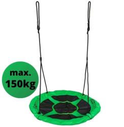 ECOTOYS Fun acélvázas Fészekhinta 100cm - zöld (BOC100 GREEN)