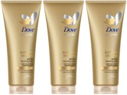 Dove Summer Revived Önbarnító Testápoló világos - közepes árnyalatú bőrre 3x200ml