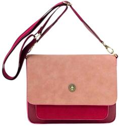 Fenna crossbody táska, Piros, 25x7x20 cm, Uni kollekció (GDPIP51273382)