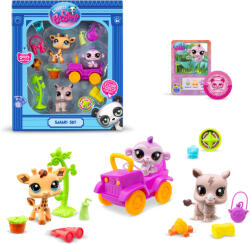 Hasbro Littlest Pet Shop Safari Set de colecție de 3 piese de colecție (LPS00524)