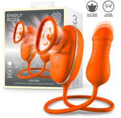 Engily Ross Lizer Pro Vacuum Pump Licking Tongue Stimulator & Thrusting Egg Vibrator