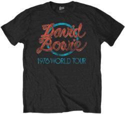 David Bowie 1978 World Tour 2 Black L Риза (BOWTTRTW01MB03)