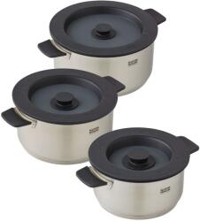 KUHN RIKON Smart & Compact FőzőEdénykészlet - 3 db, 1, 5/3/5 l