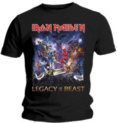 Iron Maiden Legacy of the Beast Black S Ing (IMTEE55MB01)