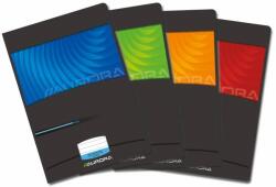 Aurora Caiet A4, 36 file - 90g/mp, liniat stanga, coperta carton lucios, AURORA Mano - dictando (36MT) - pcone