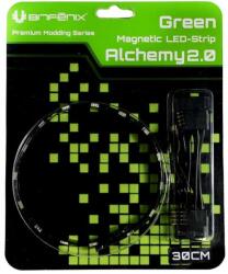 BitFenix Alchemy 2.0 Mágneses LED szalag 60cm Zöld (BFA-MAG-60GK30-RP) - pepita - 7 420 Ft