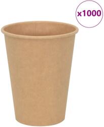 vidaXL 1000 db barna papír kávéscsészék 12oz 300ml (4102796)