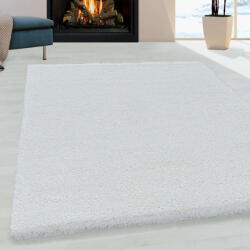 Fluffy 3500 - Puha Fehér Szőnyeg - 140x200 cm (FLUFFY1402003500WHITE)