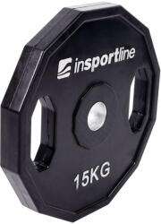 inSPORTline Ruberton Gumírozott Súlyzótárcsa - 15 kg (15892)