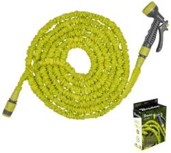 Bradas Kerti locsolótömlő hajlékony TRICK HOSE 5m - 15m + locsolópisztoly 7f 4bar zöld (1503133 - WTH515GR)