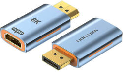 Vention HDMI aljzat - Kijelző csatlakozódugós adapter Vention HFMH0 8K, kék (HFMH0) (HFMH0)