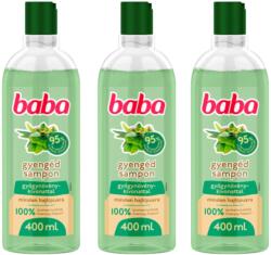 Baba Sampon Gyógynövénykivonattal Minden Hajtípusra 3x400ml