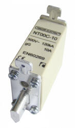 Tracon Késes biztosító 500V AC, 6A, 00C, 120kA, gG (NT00C-6)