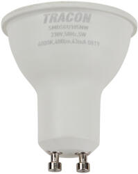 TRACON Műanyag házas SMD LED spot fényforrás SAMSUNG chippel GU10, 5W, 4000K (SMDSGU105NW)