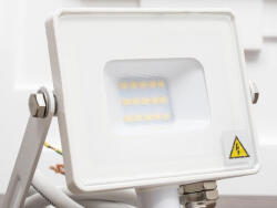 V-TAC Mozgásérzékelős PRO LED reflektor Természetes fehér 10W/100° IP65 (20216)