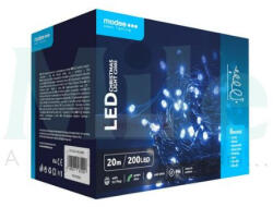 Modee LED karácsonyi fűzér 200LED/20m kültéri fehér-fényű 10000K IP44 Modee (EPINML-C2005)