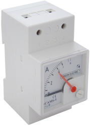 TRACON Sínre pattintható analóg egyenáramú ampermérő 20mA DC (DCAMS-20M) - vilagitasok